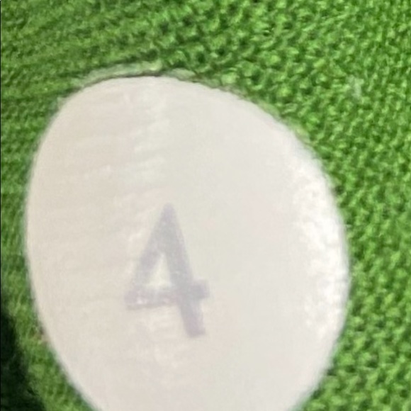 Lululemon Tank Leaf Allover Logo Print Green 4 - Picture 5 of 6